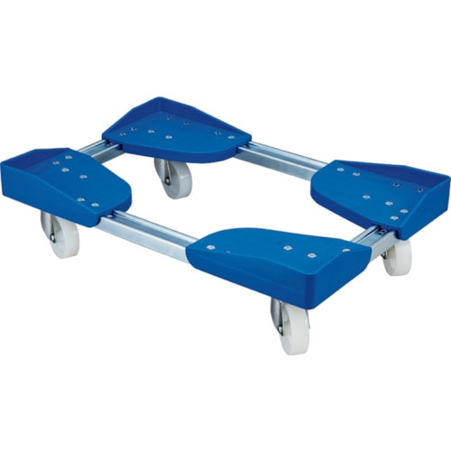 トラスコ中山 ルート コンテナ台車 ルートボーイ202PP型(樹脂仕様) 最大410×610(ご注文単位1台)【直送品】