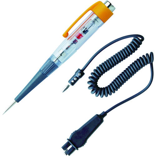 トラスコ中山 アネックス 検電ドライバー ペンシル型LEDオートテスター 直流電圧6~36V(ご注文単位1本)【直送品】