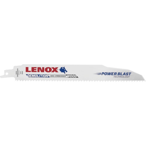 トラスコ中山 LENOX 解体用セーバーソーブレード 966R5 225mm×6山 (5枚入り)(ご注文単位1パック)【直送品】