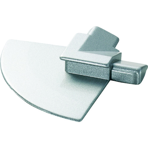 トラスコ中山 ASSIST 床金物20-410LSディバイドエッジコーナー シルバー 入隅 16×16mm(ご注文単位1個)【直送品】