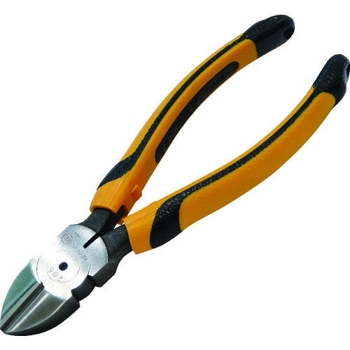 トラスコ中山 メリー 強力ニッパ(成形カバー付)175mm(ご注文単位1個)【直送品】