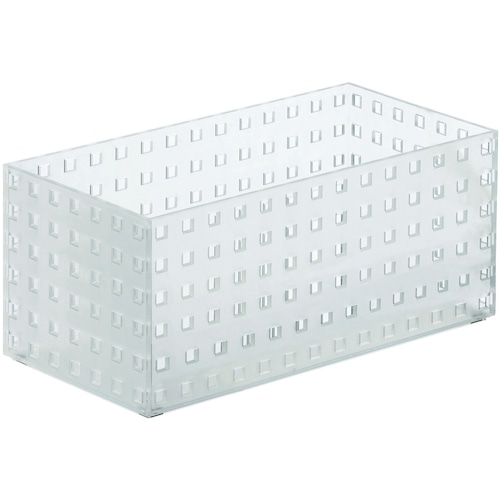 トラスコ中山 吉川国工業所 収納ケース “ブリックス” 9015 280ミドルL Cr(ご注文単位1個)【直送品】