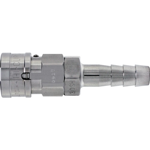 トラスコ中山 日東 ハイカプラBL (ホース取付用ソケット) 相手側ホースサイズ(インチ)1/4(40489)(ご注文単位1個)【直送品】