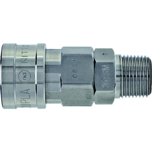 トラスコ中山 日東 ハイカプラ ステンレス製 ニトリルゴムNBR(SG)SUS20SM(00262)(ご注文単位1個)【直送品】