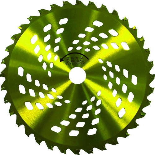 トラスコ中山 GS 刈払機用チップソー オオカミ スーパープロ230ミリ(ご注文単位1枚)【直送品】