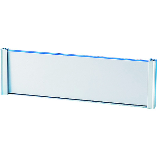 トラスコ中山 緑十字 ルームプレート 差込タイプ(アルミケース付) SPS-80 80×265mm 樹脂製(ご注文単位1個)【直送品】