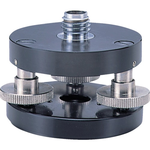 トラスコ中山 マイゾックス 水平微調整三脚アダプター RL-TB(ご注文単位1台)【直送品】