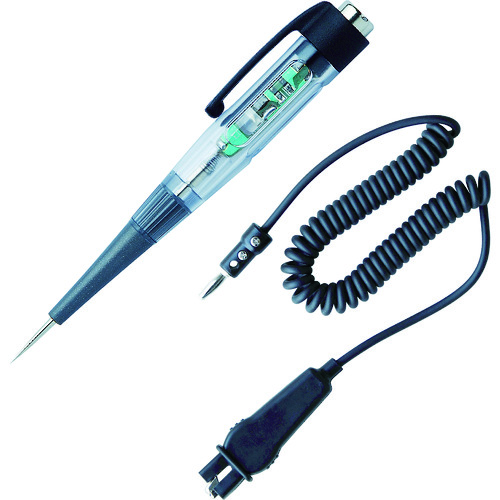 トラスコ中山 アネックス ブザー&LEDオートテスター ワニ口クリップ・コード付(ご注文単位1本)【直送品】