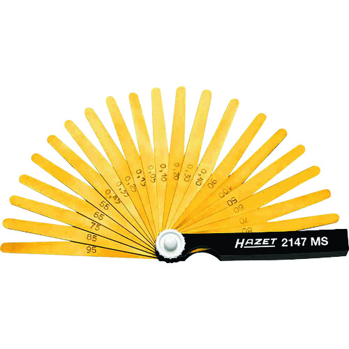 トラスコ中山 HAZET HAZET シックネスゲージ(ご注文単位1個)【直送品】