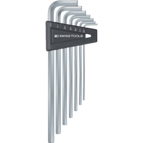 トラスコ中山 PBスイスツールズ ロング六角棒レンチセット(パックナシ) 824-5549(ご注文単位1セット)【直送品】