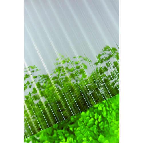 トラスコ中山 タキロン ポリカ波板 32波 6尺 810ブロンズ(ご注文単位10枚)【直送品】