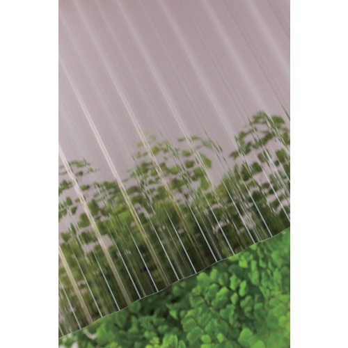 トラスコ中山 タキロン ポリカ波板 32波 7尺 810ブロンズ(ご注文単位10枚)【直送品】