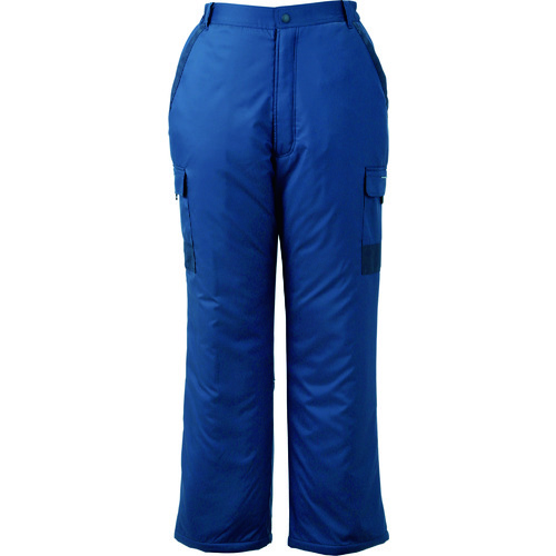 トラスコ中山 ジーベック 220 現場服 防寒パンツ M 紺(ご注文単位1本)【直送品】