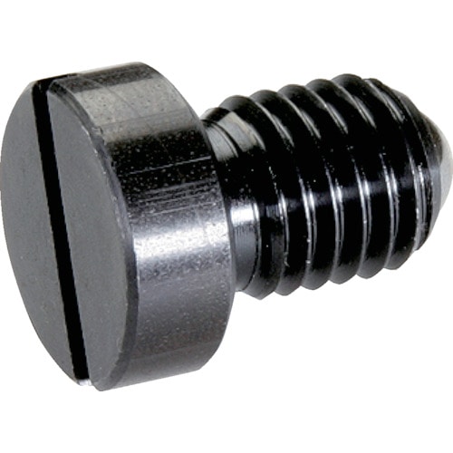 トラスコ中山 HALDER スプリングプランジャ ボール、ヘッド、スロット付 快削鋼 105-5787(ご注文単位1個)【直送品】