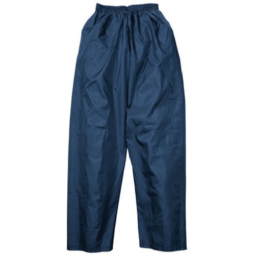 トラスコ中山 カジメイク ポリエステルパンツ ネイビー LL(ご注文単位1着)【直送品】