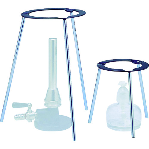 トラスコ中山 テラオカ 組立式三脚台 BF-120 ブンゼンバーナー(ご注文単位1台)【直送品】