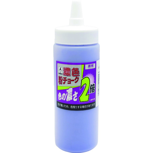 トラスコ中山 たくみ 濃色粉チョーク 濃紫(ご注文単位1本)【直送品】