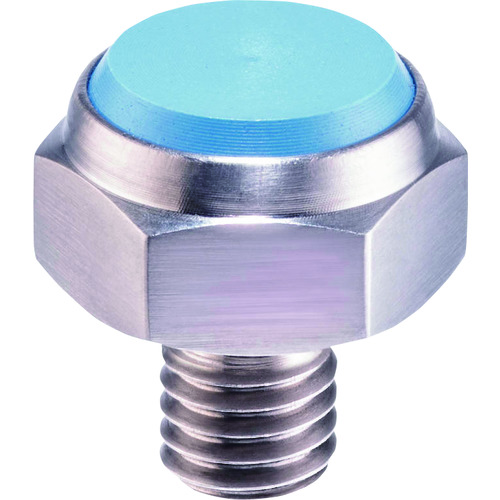 トラスコ中山 HALDER 台座ピン プラスティックコーティング M10 206-3198(ご注文単位1個)【直送品】