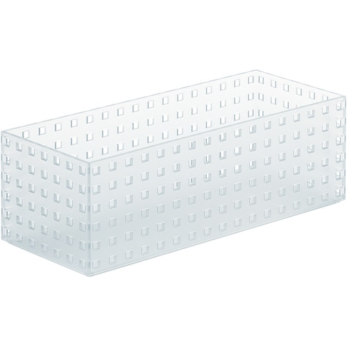 トラスコ中山 吉川国工業所 収納ケース “ブリックス” 9025 350ミドルL Cr(ご注文単位1個)【直送品】