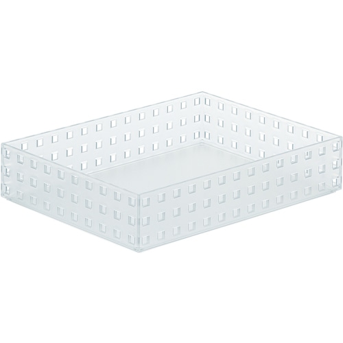 トラスコ中山 吉川国工業所 収納ケース “ブリックス” 9026 280ワイドM Cr(ご注文単位1個)【直送品】