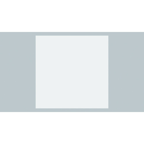 トラスコ中山 緑十字 差し込み式白無地プレート KS-A札(白) 150×150mm 6枚組 エンビ(ご注文単位1組)【直送品】