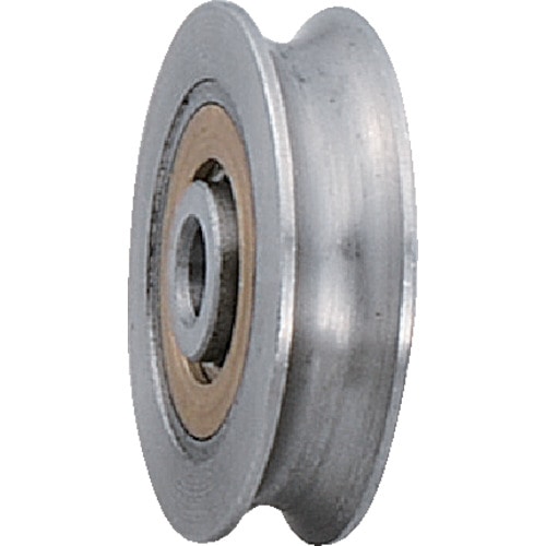 トラスコ中山 ヨコヅナ ベアリング入 ステンレス車 車のみ 36mm 丸(ご注文単位1個)【直送品】