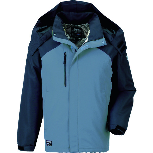 トラスコ中山 ジーベック 232アルミ蓄熱ブルゾン ダークグレー SS(ご注文単位1着)【直送品】