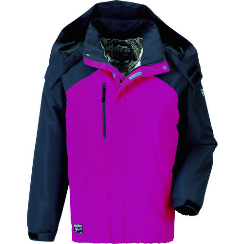 トラスコ中山 ジーベック 232アルミ蓄熱ブルゾン チェリーレッド SS(ご注文単位1着)【直送品】