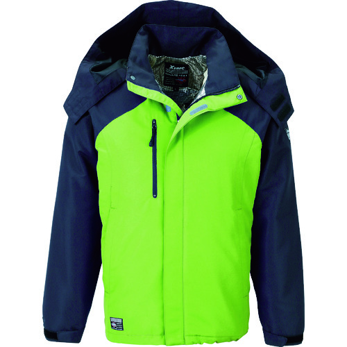 トラスコ中山 ジーベック 232アルミ蓄熱ブルゾン イエローグリーン SS(ご注文単位1着)【直送品】