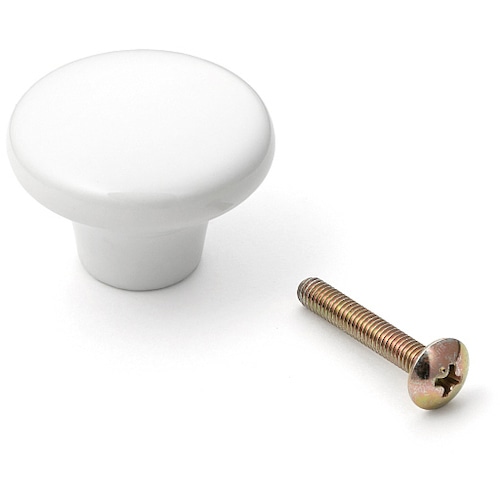 >トラスコ中山 スガツネ工業 (100012099)232F/ポタリー丸つまみ(ご注文単位1個)【直送品】