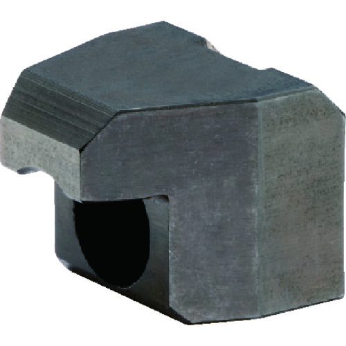 トラスコ中山 HALDER クランプ(工作機械用) 特殊口金 フローティングクランプM12用 交換口金、上側(ご注文単位1個)【直送品】