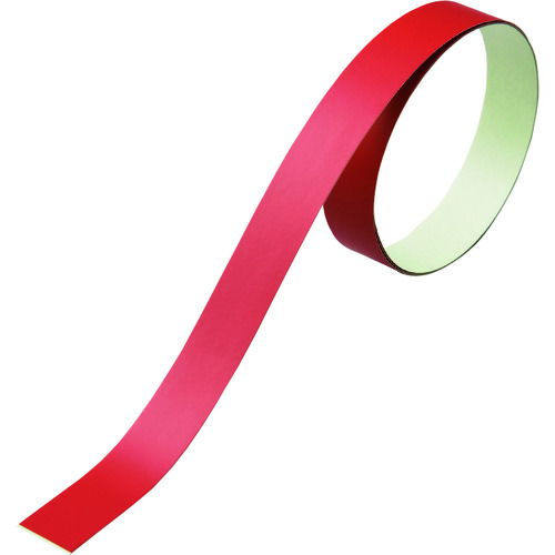 トラスコ中山 緑十字 ヘルメット用ラインテープ 赤 HLM-B(大) 15幅×700mm 10本組 無反射タイプ(ご注文単位1組)【直送品】