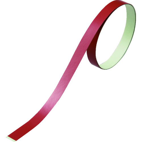 トラスコ中山 緑十字 ヘルメット用ラインテープ 赤 HLM-B(小) 10幅×700mm 10本組 無反射タイプ(ご注文単位1組)【直送品】