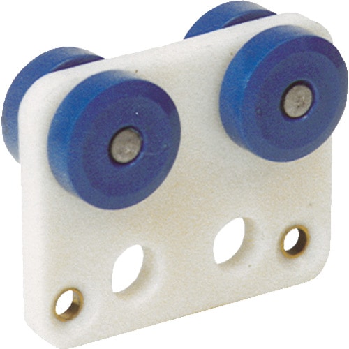 トラスコ中山 HELM ニコ 23号ドアハンガー用 ガイド吊車 カーテン用(ご注文単位1個)【直送品】