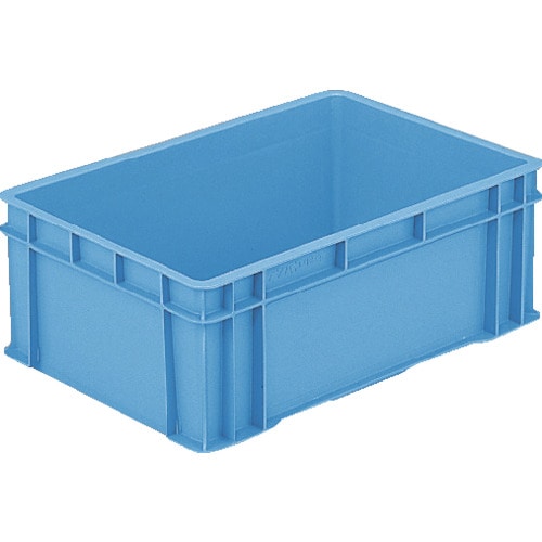 トラスコ中山 天昇 ボックス型コンテナ 多目的コンテナ 673035 テンバコ24【24.2L】ブルー 青(ご注文単位1個)【直送品】