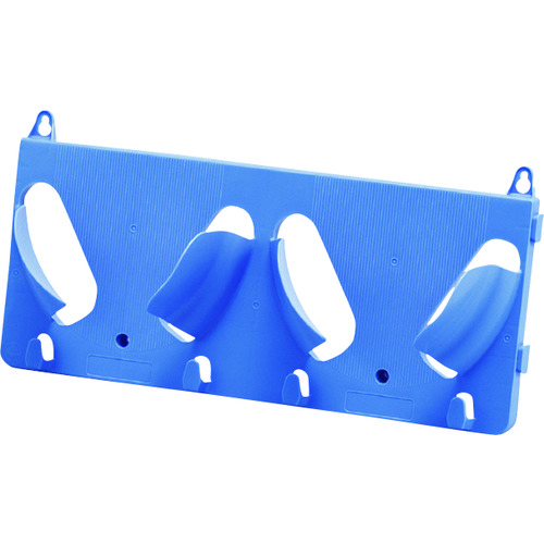 トラスコ中山 緑十字 ヘルメットラック 2個掛け用 ST822-R 240×550mm 壁掛式 ポリプロピレン(ご注文単位1個)【直送品】