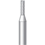 トラスコ中山 ナカニシ 超硬カッター 円筒(シングルカット) 刃径1.4mm 刃長6.0mm（ご注文単位1本）【直送品】