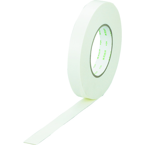 トラスコ中山 kgK 発泡体基材両面テープ 耐候性タイプ ホワイト 幅20mm×長さ15m 厚さ0.7mm(ご注文単位1巻)【直送品】