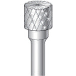 トラスコ中山 ナカニシ 超硬カッター 円筒(ダブルカット・エンドカット付) 刃径6.3mm 刃長4.7mm(ご注文単位1本)【直送品】