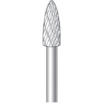 トラスコ中山 ナカニシ 超硬カッター 砲弾(ダブルカット) 刃径5.0mm 刃長13.0mm(ご注文単位1本)【直送品】