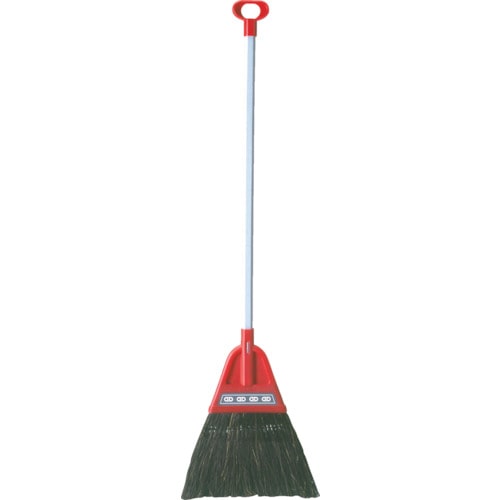 トラスコ中山 azuma チリトーレ ホーキ レッド(ご注文単位1本)【直送品】