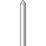 トラスコ中山 ナカニシ 超硬カッター テーパー(ダブルカット) 刃径3.0mm 刃長1.5mm(ご注文単位1本)【直送品】