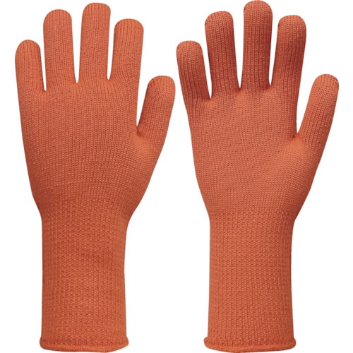 トラスコ中山 福徳 耐熱パイル手袋 手首長(ご注文単位1組)【直送品】