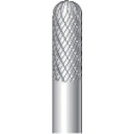 トラスコ中山 ナカニシ 超硬アロイカッター 円筒先丸(アロイカット) 刃径6mm 刃長16mm(ご注文単位1本)【直送品】