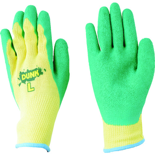 トラスコ中山 川西 ゴム引き手袋 ダンク M (1組(袋)=10双入)(ご注文単位1組)【直送品】