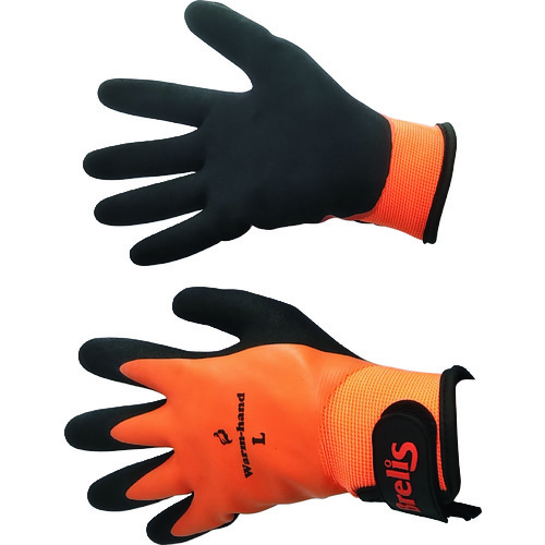 トラスコ中山 富士手袋 防水防寒マジック付手袋 L(ご注文単位1組)【直送品】