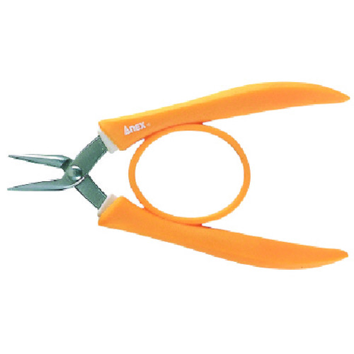 トラスコ中山 アネックス ラバーグリップヤットコ 両丸タイプ135mm(ご注文単位1個)【直送品】