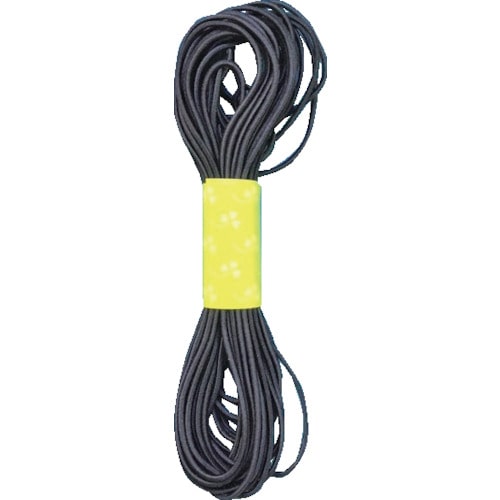 トラスコ中山 クロバー 丸ゴム 1本丸 黒(ご注文単位1袋)【直送品】