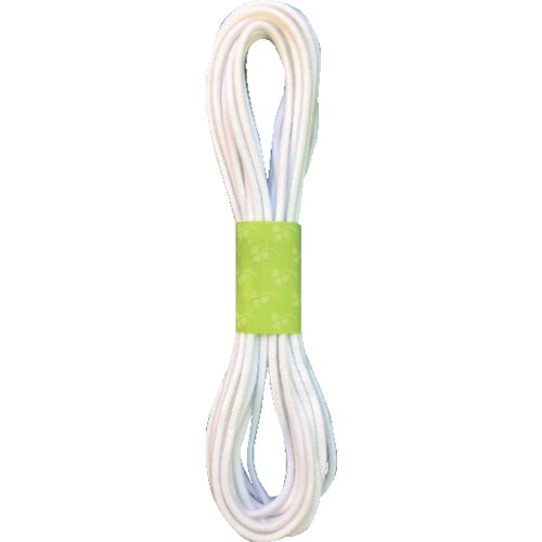 トラスコ中山 クロバー 丸ゴム 3本丸 白(ご注文単位1個)【直送品】