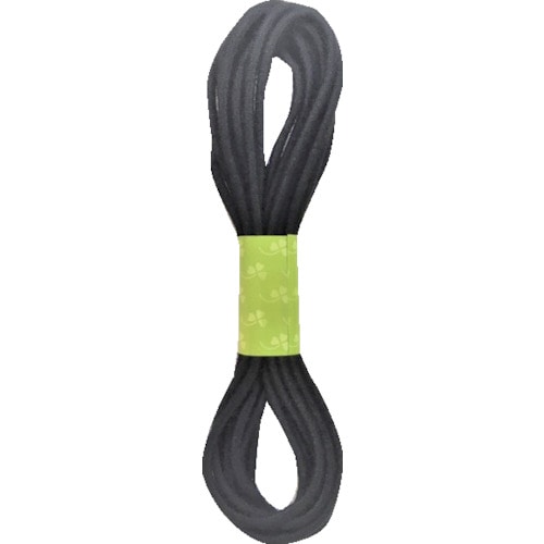 トラスコ中山 クロバー 丸ゴム 5本丸 黒(ご注文単位1袋)【直送品】